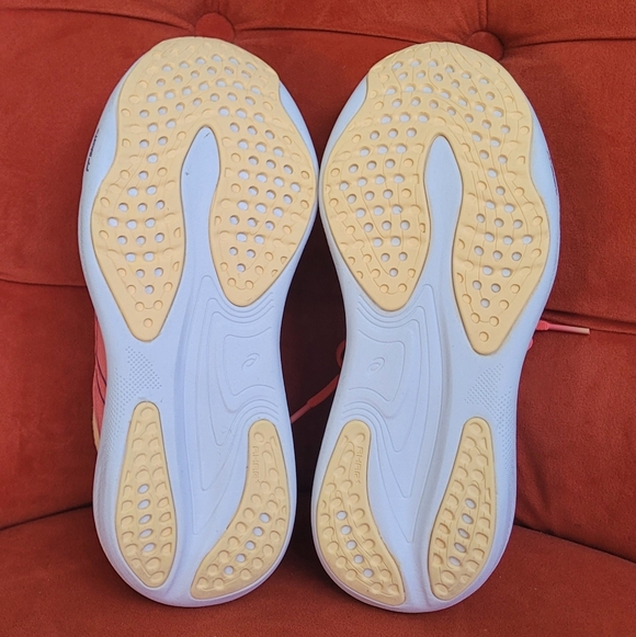 ASICS Women's Gel-Nimbus 25 Running Shoes -Dusty Purple/Papaya Size 7 - Picture 9 of 11